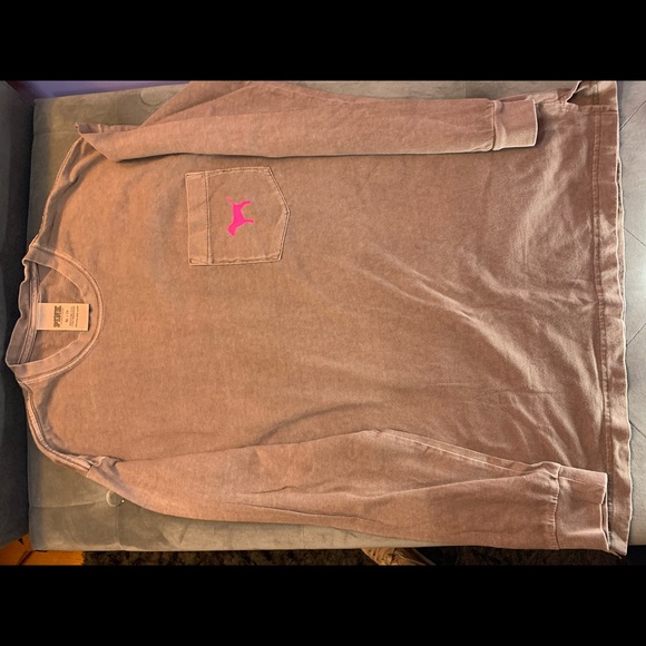 PINK long sleeve tee - Picture 1 of 2